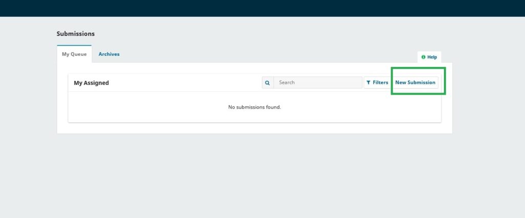 OJS New Submission